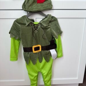 Peter Pan Baby Costume with Hat